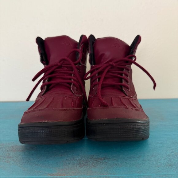 Nike ACG Woodside 2 Maroon Waterproof Duck Boots 52872-602 Youth 4Y - Picture 3 of 9